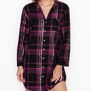 Victoria’s Secret Flannel Sleep Shirt